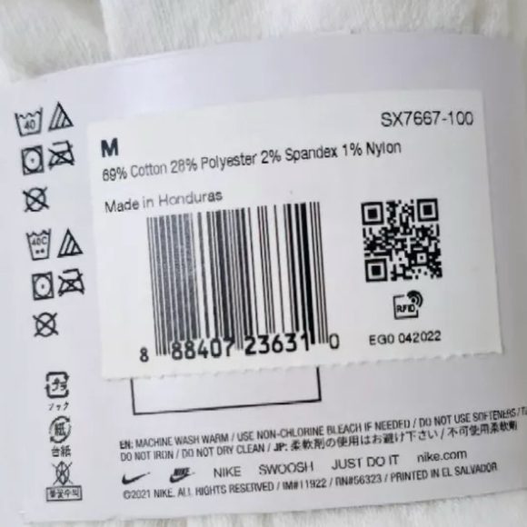 Nike Dri-fit Everyday Cushioned Quarter Cut Ankle socks white 3 pair Pack - Picture 12 of 16